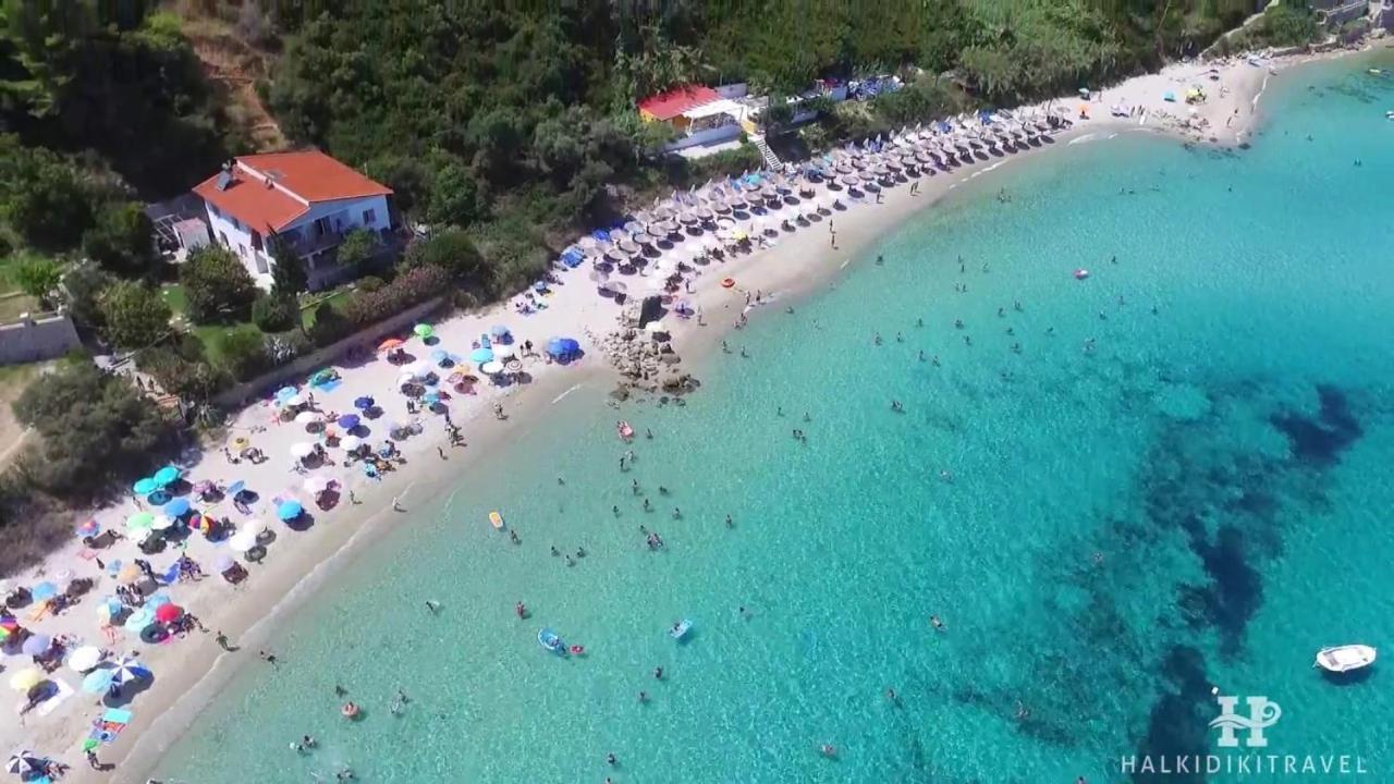Blue Thea Luxury Villa In Afitos Екстериор снимка