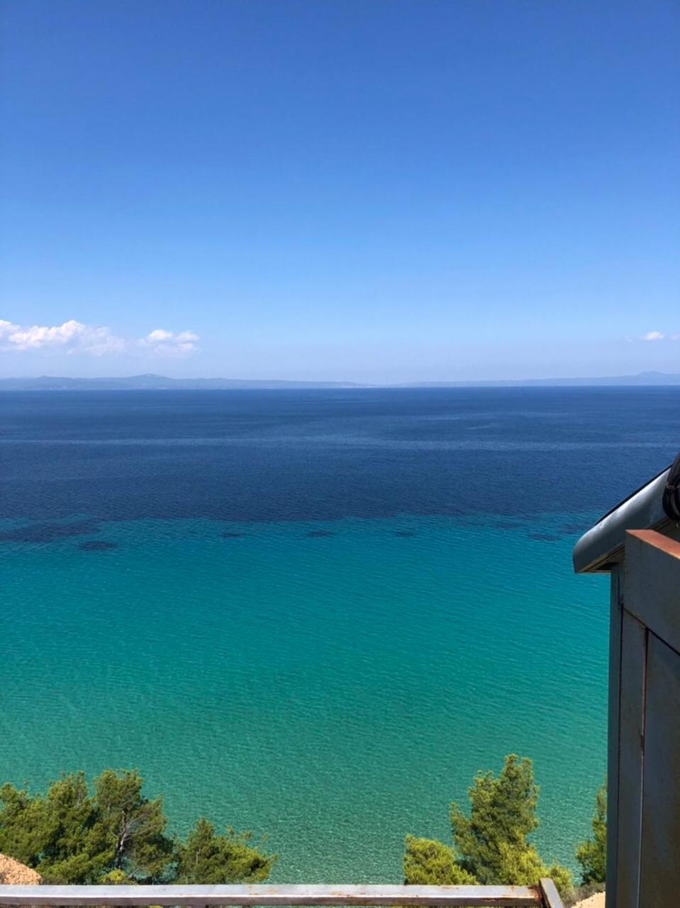 Blue Thea Luxury Villa In Afitos Екстериор снимка