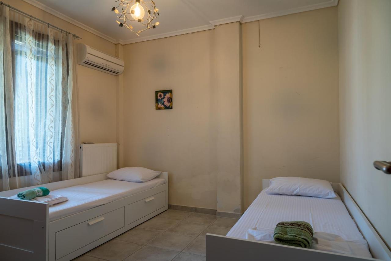 Blue Thea Luxury Villa In Afitos Екстериор снимка