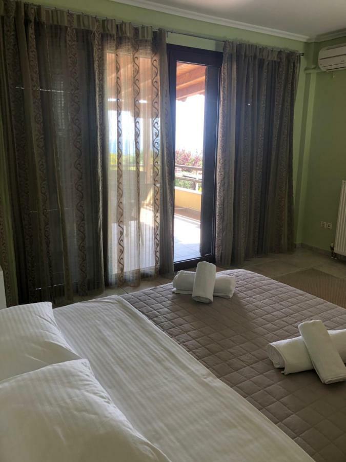 Blue Thea Luxury Villa In Afitos Екстериор снимка